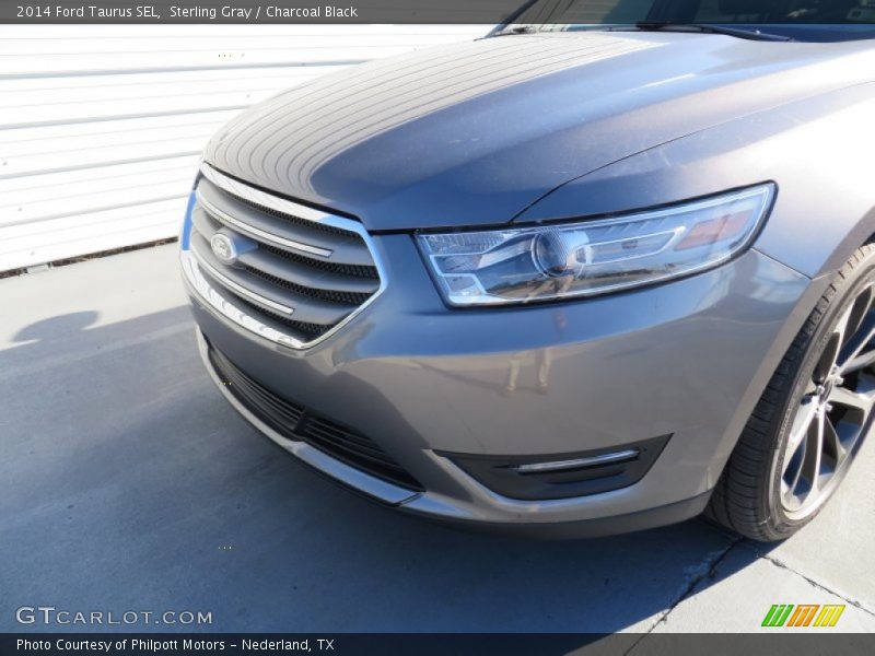 Sterling Gray / Charcoal Black 2014 Ford Taurus SEL