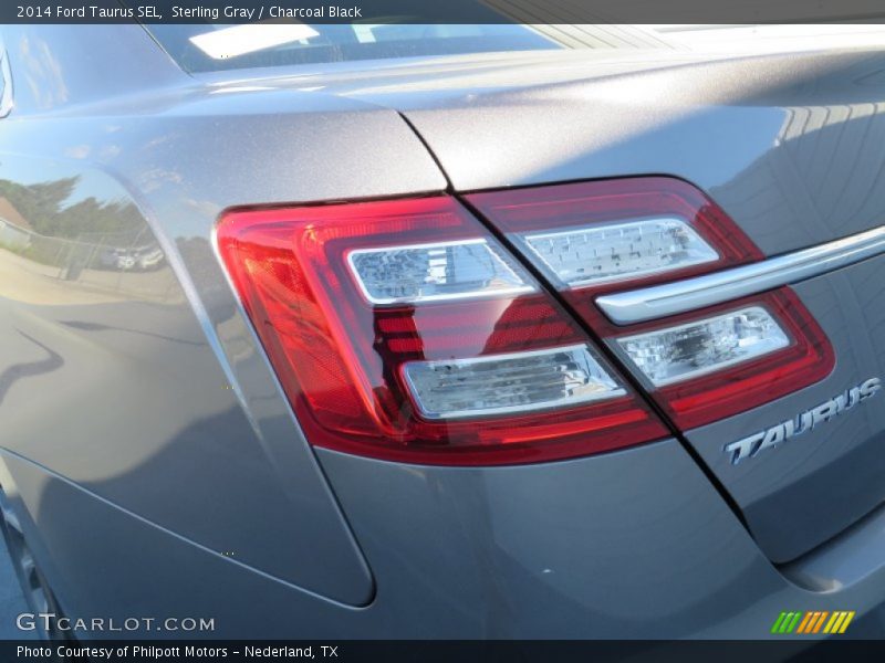 Sterling Gray / Charcoal Black 2014 Ford Taurus SEL