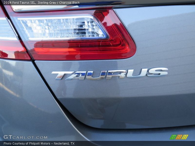 Sterling Gray / Charcoal Black 2014 Ford Taurus SEL
