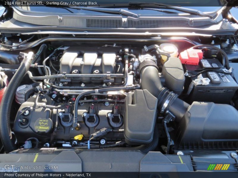 Sterling Gray / Charcoal Black 2014 Ford Taurus SEL