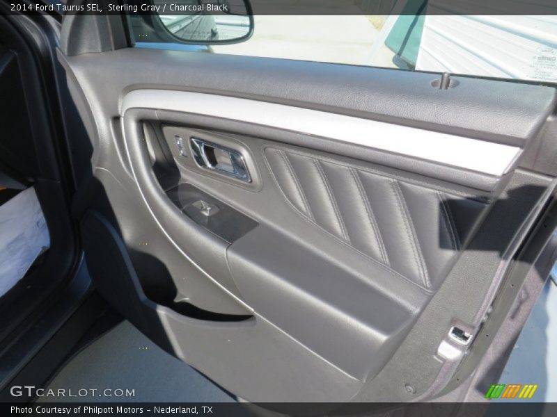 Sterling Gray / Charcoal Black 2014 Ford Taurus SEL