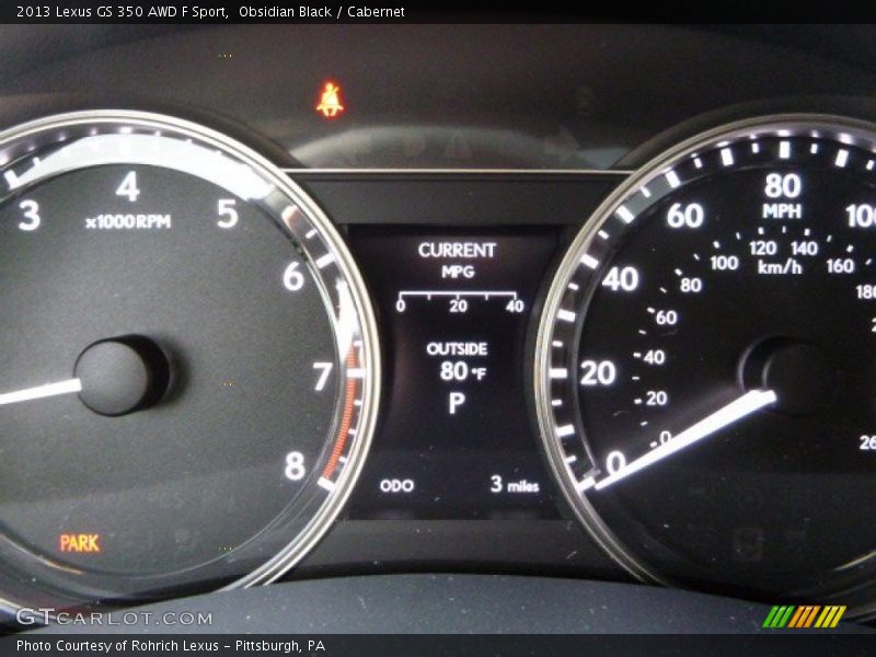 Obsidian Black / Cabernet 2013 Lexus GS 350 AWD F Sport