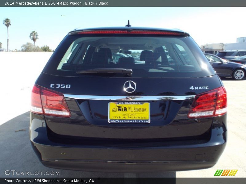 Black / Black 2014 Mercedes-Benz E 350 4Matic Wagon