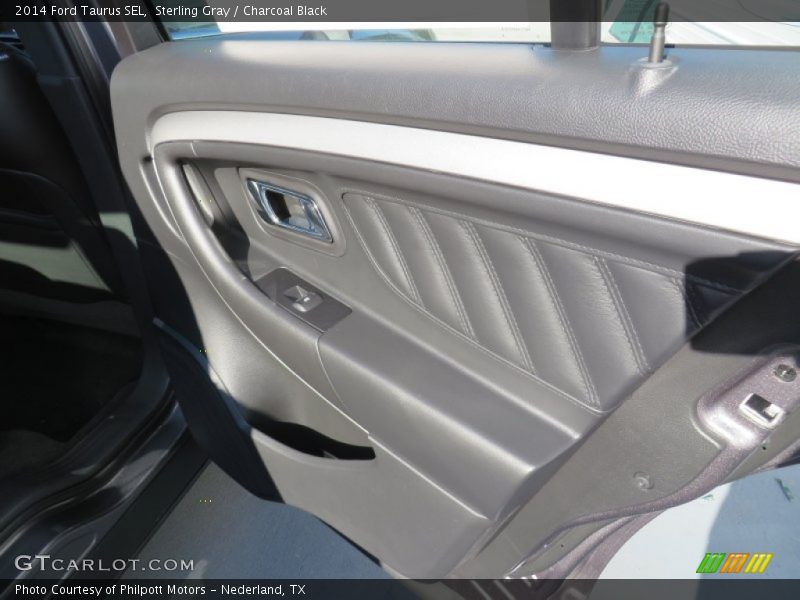 Sterling Gray / Charcoal Black 2014 Ford Taurus SEL