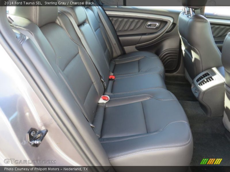 Sterling Gray / Charcoal Black 2014 Ford Taurus SEL