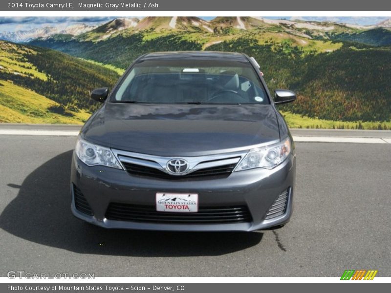 Magnetic Gray Metallic / Ash 2014 Toyota Camry LE