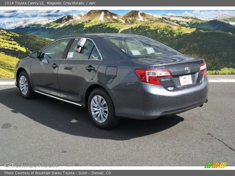 Magnetic Gray Metallic / Ash 2014 Toyota Camry LE