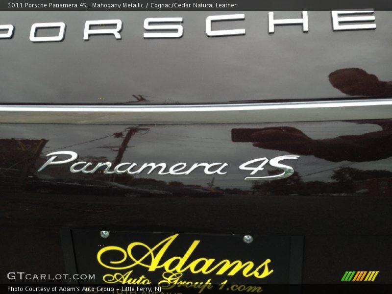 Mahogany Metallic / Cognac/Cedar Natural Leather 2011 Porsche Panamera 4S