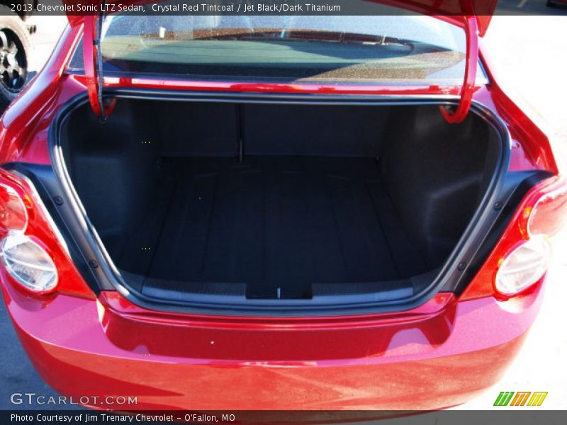  2013 Sonic LTZ Sedan Trunk