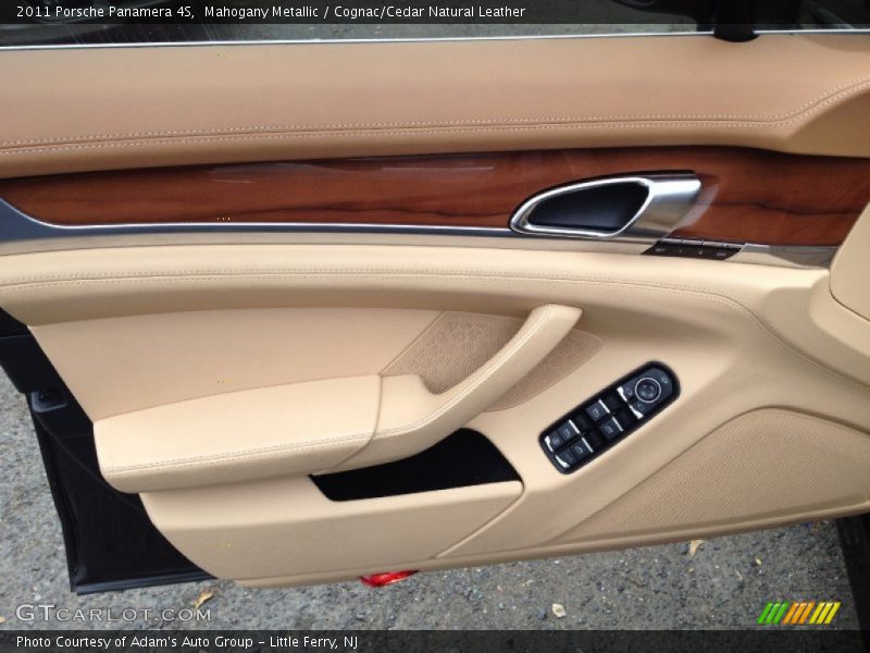 Mahogany Metallic / Cognac/Cedar Natural Leather 2011 Porsche Panamera 4S