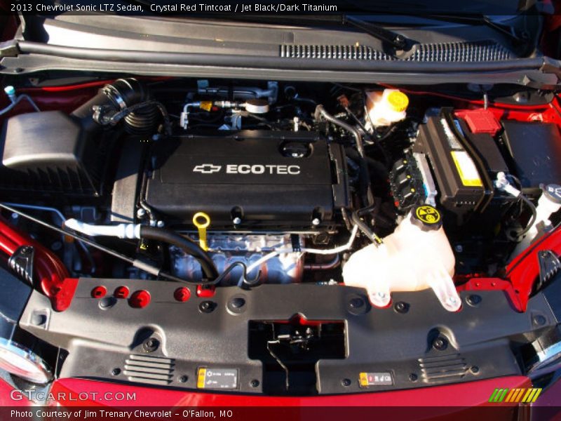  2013 Sonic LTZ Sedan Engine - 1.8 Liter DOHC 16-Valve ECOTEC 4 Cylinder