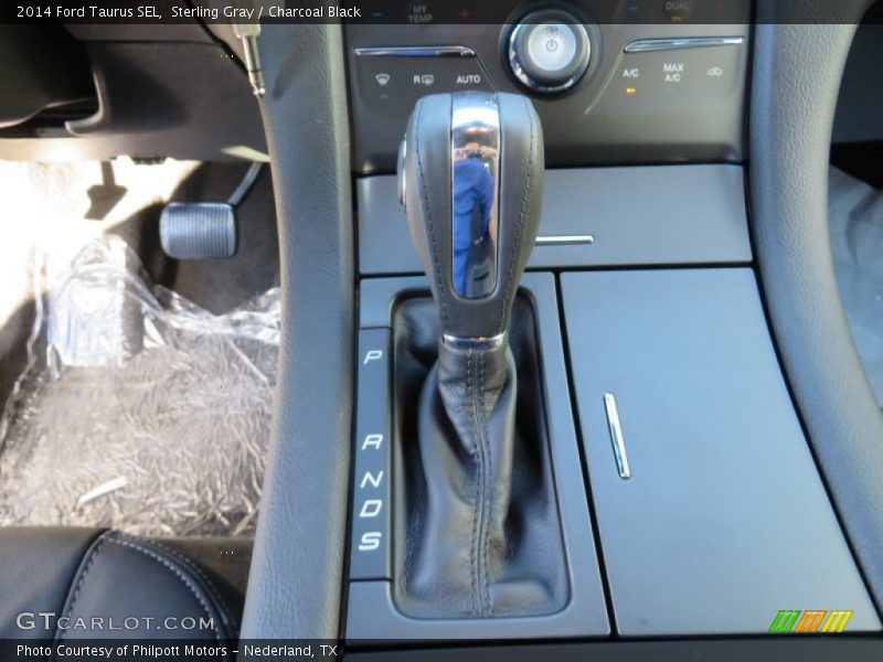 Sterling Gray / Charcoal Black 2014 Ford Taurus SEL