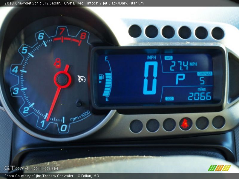  2013 Sonic LTZ Sedan LTZ Sedan Gauges
