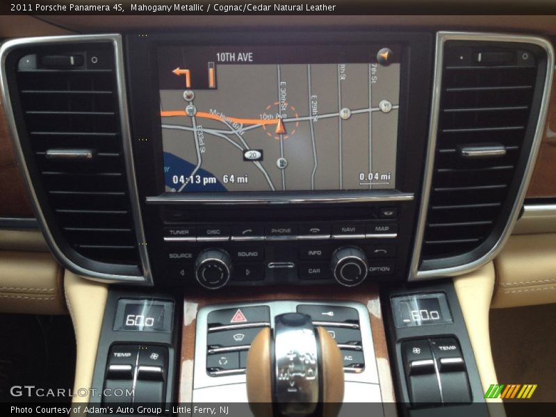 Navigation of 2011 Panamera 4S