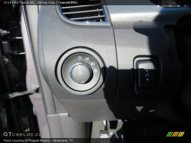 Sterling Gray / Charcoal Black 2014 Ford Taurus SEL