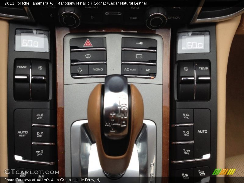 Mahogany Metallic / Cognac/Cedar Natural Leather 2011 Porsche Panamera 4S