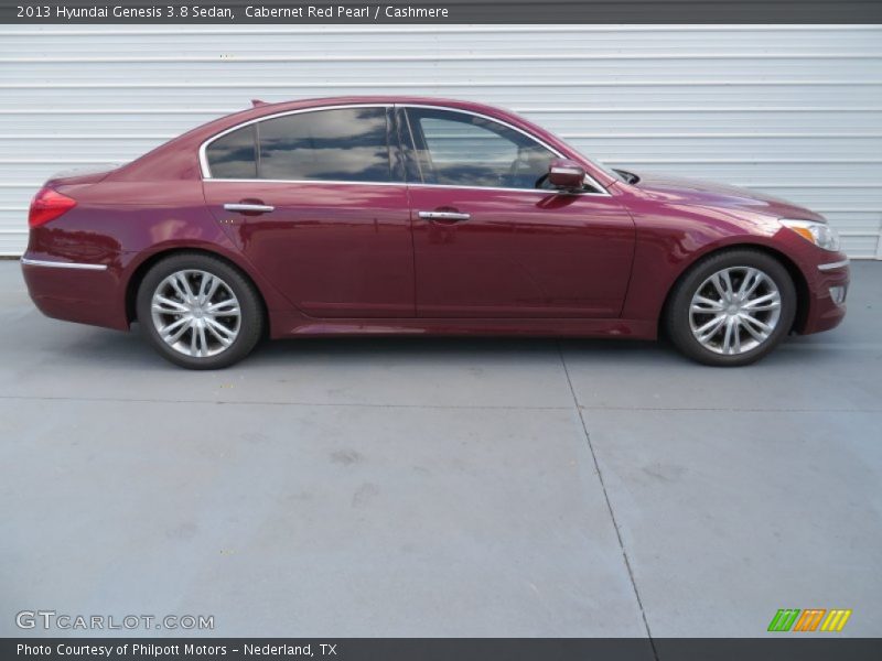 Cabernet Red Pearl / Cashmere 2013 Hyundai Genesis 3.8 Sedan