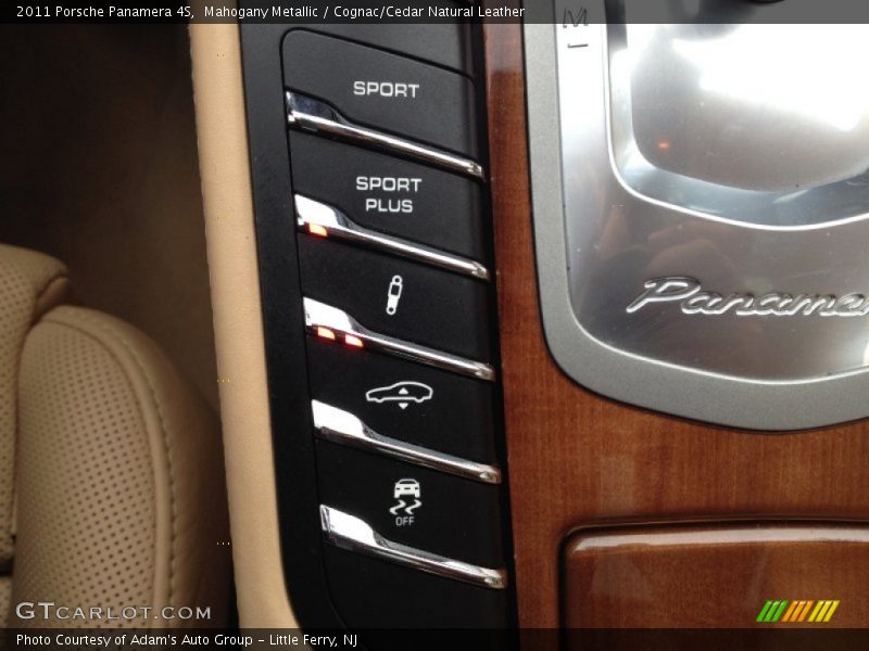 Mahogany Metallic / Cognac/Cedar Natural Leather 2011 Porsche Panamera 4S