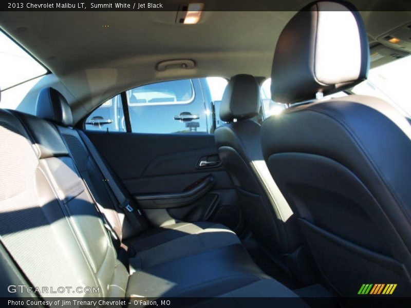 Summit White / Jet Black 2013 Chevrolet Malibu LT