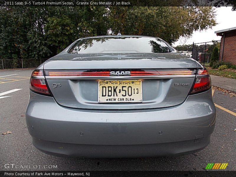 Granite Grey Metallic / Jet Black 2011 Saab 9-5 Turbo4 Premium Sedan