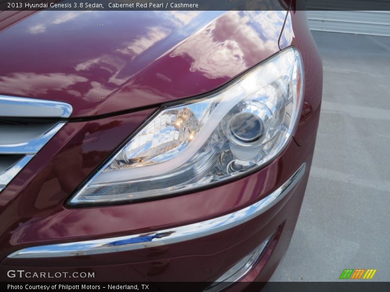 Cabernet Red Pearl / Cashmere 2013 Hyundai Genesis 3.8 Sedan