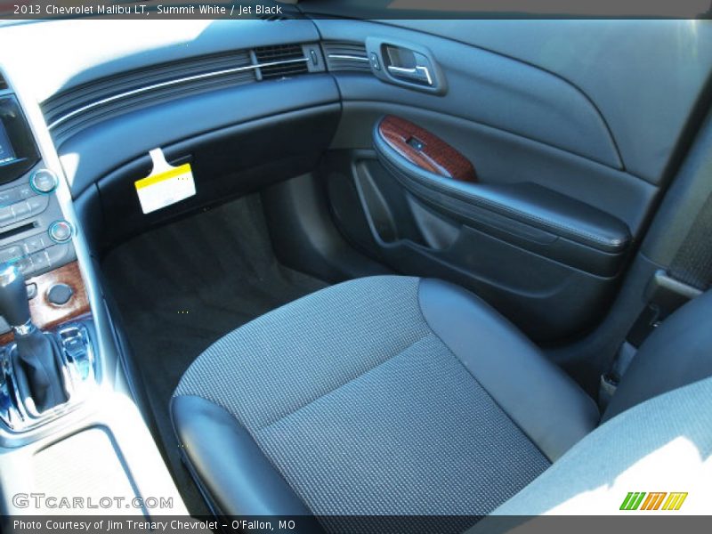 Summit White / Jet Black 2013 Chevrolet Malibu LT
