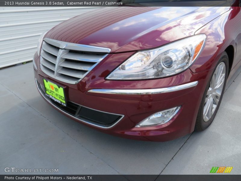 Cabernet Red Pearl / Cashmere 2013 Hyundai Genesis 3.8 Sedan