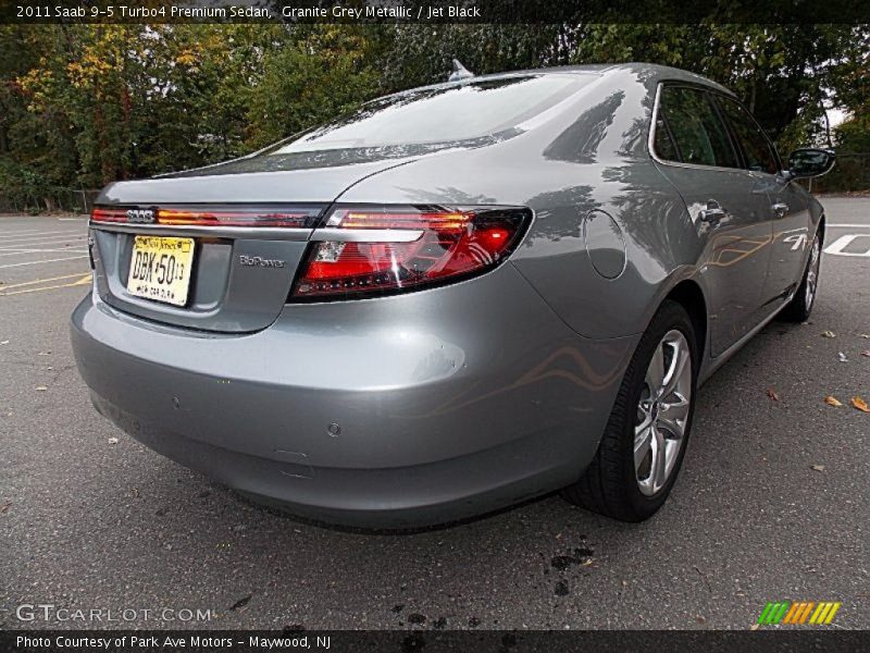 Granite Grey Metallic / Jet Black 2011 Saab 9-5 Turbo4 Premium Sedan