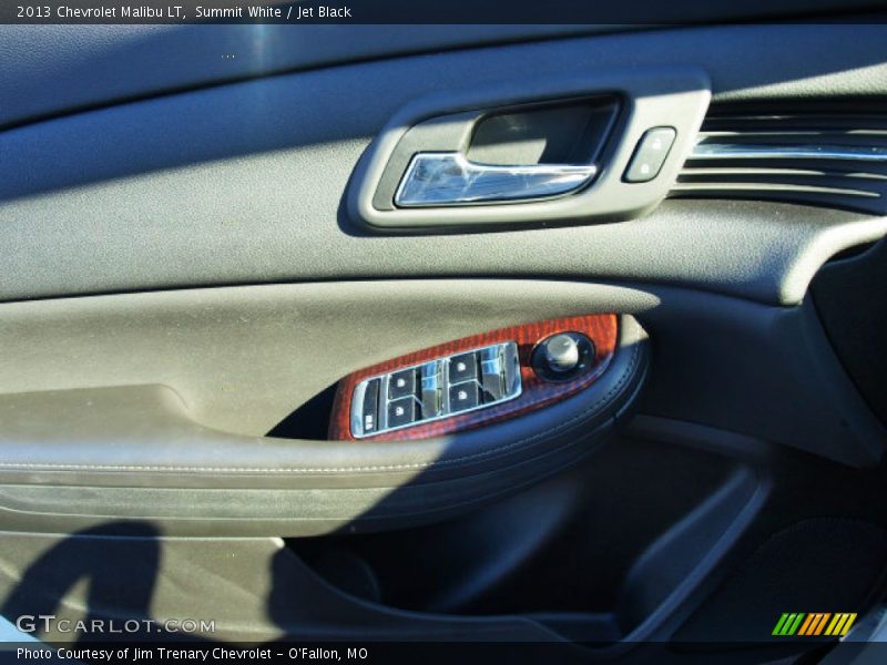 Summit White / Jet Black 2013 Chevrolet Malibu LT