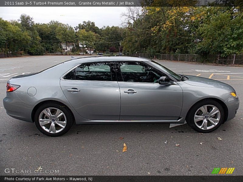 Granite Grey Metallic / Jet Black 2011 Saab 9-5 Turbo4 Premium Sedan