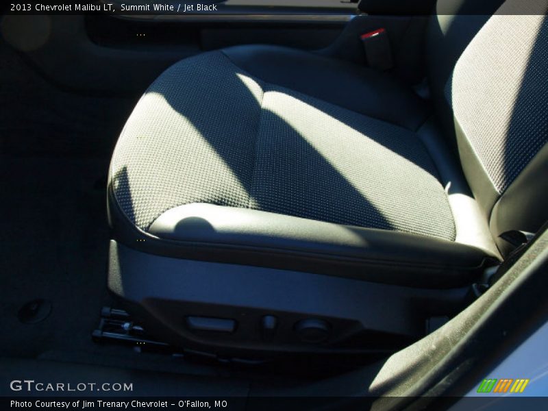 Summit White / Jet Black 2013 Chevrolet Malibu LT