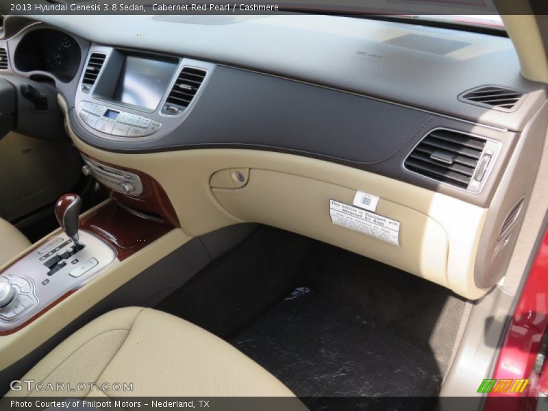 Cabernet Red Pearl / Cashmere 2013 Hyundai Genesis 3.8 Sedan