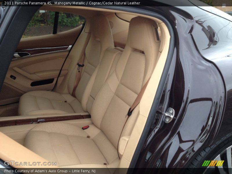 Mahogany Metallic / Cognac/Cedar Natural Leather 2011 Porsche Panamera 4S