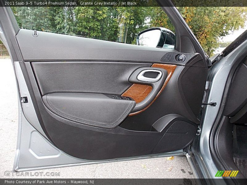 Granite Grey Metallic / Jet Black 2011 Saab 9-5 Turbo4 Premium Sedan