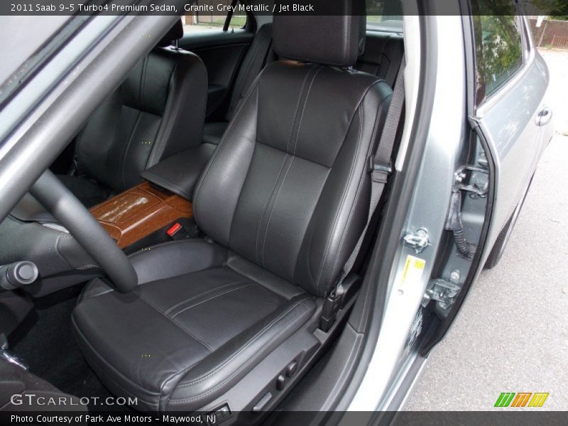 Granite Grey Metallic / Jet Black 2011 Saab 9-5 Turbo4 Premium Sedan