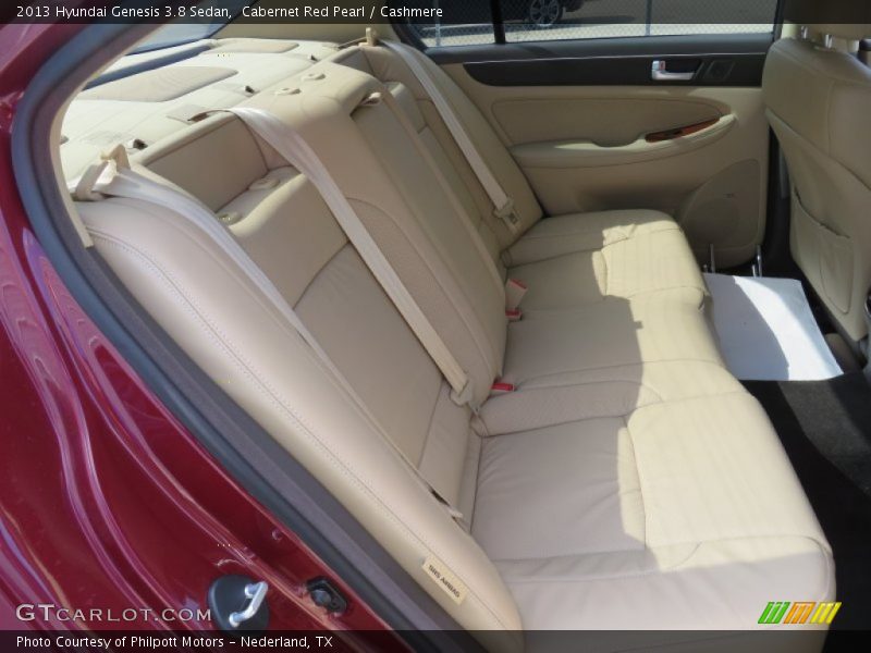 Cabernet Red Pearl / Cashmere 2013 Hyundai Genesis 3.8 Sedan
