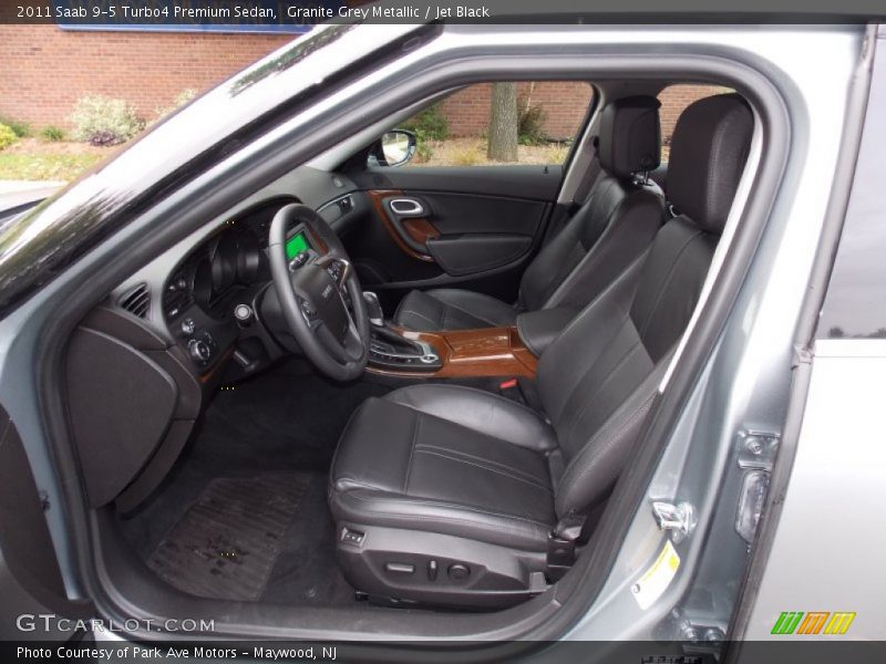 Granite Grey Metallic / Jet Black 2011 Saab 9-5 Turbo4 Premium Sedan