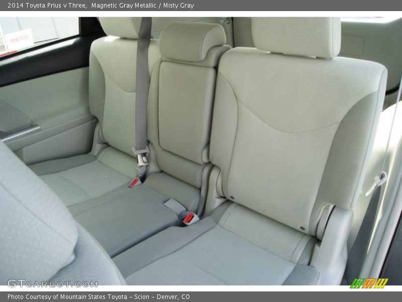 Magnetic Gray Metallic / Misty Gray 2014 Toyota Prius v Three