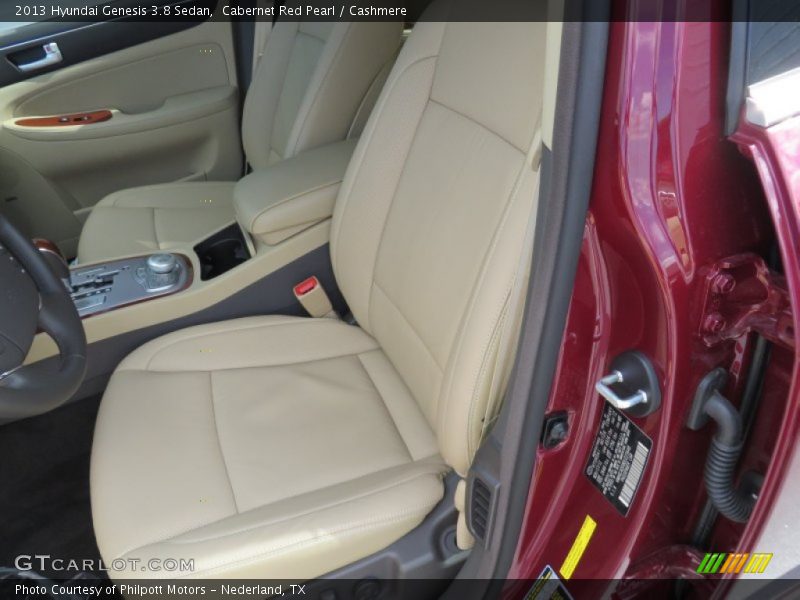 Cabernet Red Pearl / Cashmere 2013 Hyundai Genesis 3.8 Sedan