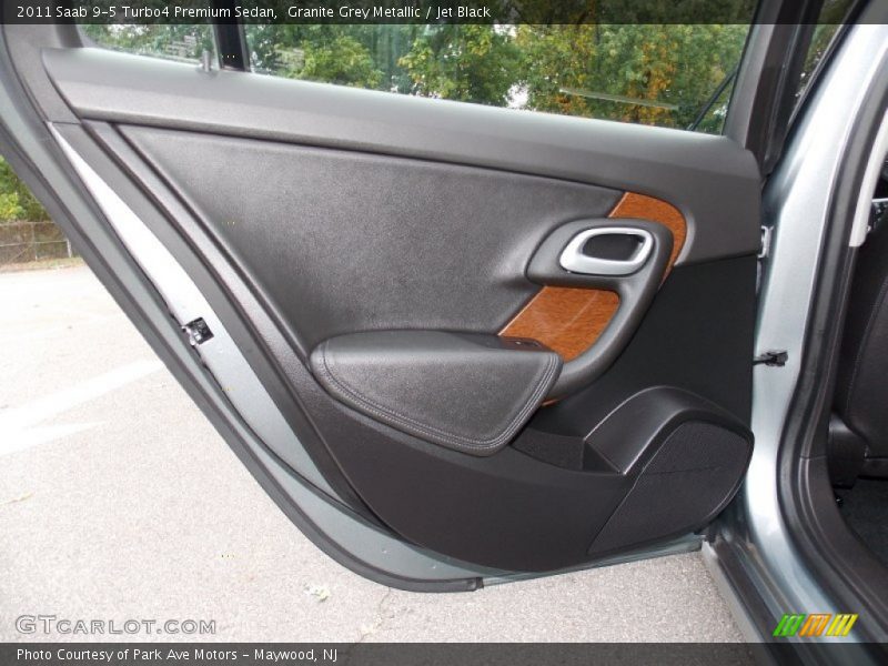 Granite Grey Metallic / Jet Black 2011 Saab 9-5 Turbo4 Premium Sedan