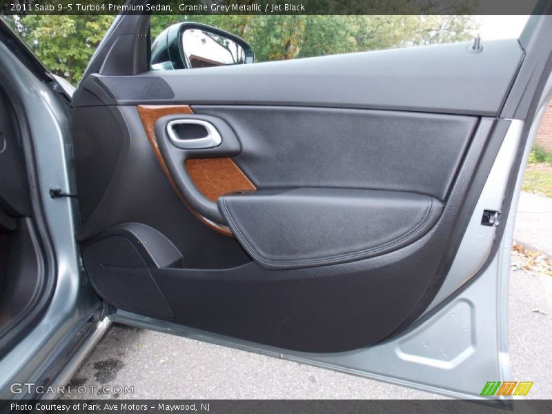Granite Grey Metallic / Jet Black 2011 Saab 9-5 Turbo4 Premium Sedan