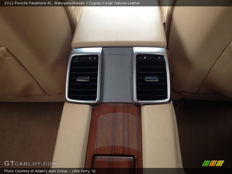 Mahogany Metallic / Cognac/Cedar Natural Leather 2011 Porsche Panamera 4S