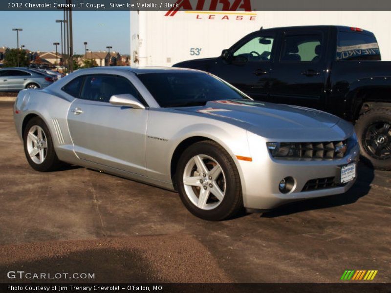Silver Ice Metallic / Black 2012 Chevrolet Camaro LT Coupe