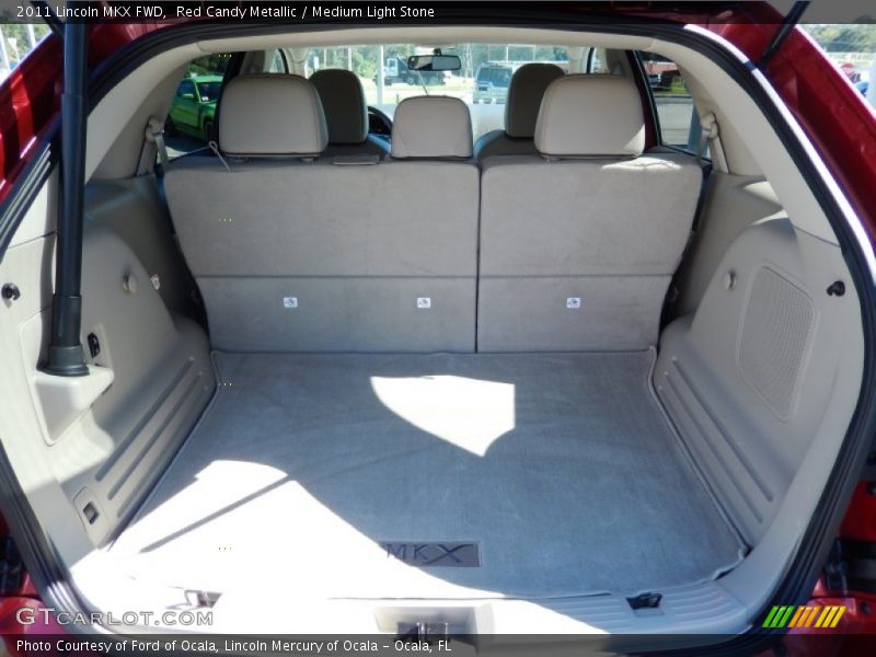 Red Candy Metallic / Medium Light Stone 2011 Lincoln MKX FWD