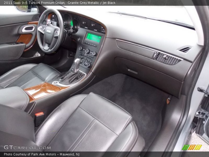 Granite Grey Metallic / Jet Black 2011 Saab 9-5 Turbo4 Premium Sedan