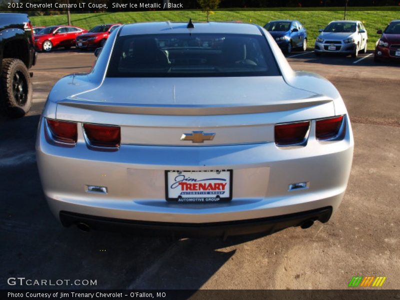 Silver Ice Metallic / Black 2012 Chevrolet Camaro LT Coupe