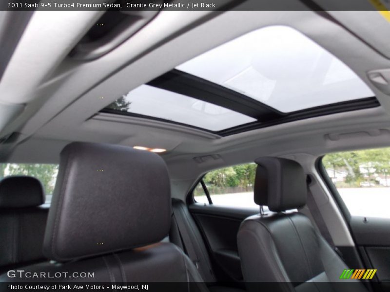 Granite Grey Metallic / Jet Black 2011 Saab 9-5 Turbo4 Premium Sedan