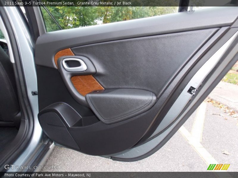 Granite Grey Metallic / Jet Black 2011 Saab 9-5 Turbo4 Premium Sedan
