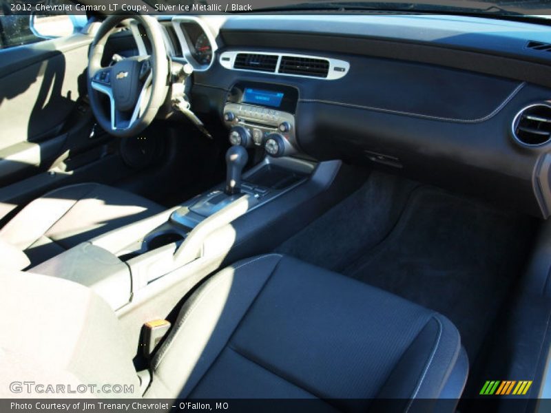 Silver Ice Metallic / Black 2012 Chevrolet Camaro LT Coupe
