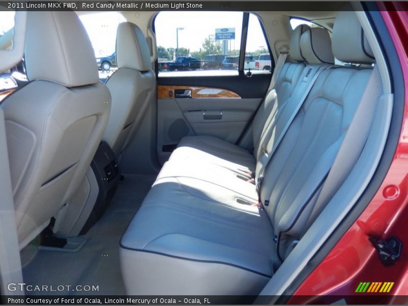 Red Candy Metallic / Medium Light Stone 2011 Lincoln MKX FWD